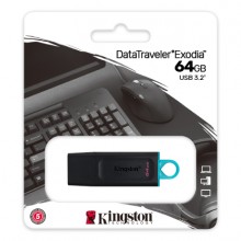 DataTraveler Exodia  64GB USB Flash Drive
