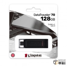 Kingston DataTraveler 70 128GB  USB-C Flash Drive with USB 3.2