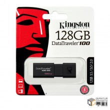 Kingston 128GB DataTraveler 100 G3 USB 3.0 Flash Drive 