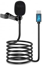 Professional Lapel Microphone with USB C Connector 