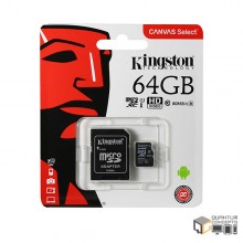 Kingston 64GB Class 10 Memory Card - 80MB/s