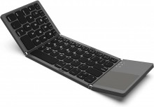 Foldable Bluetooth Keyboard with Touchpad 